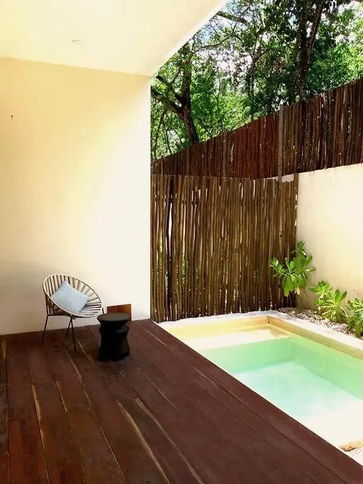 Apartment Jungle Bliss 2 Bedroon 2 Bathroom With Private Pool And Jungle Garden. Tulum Mexico