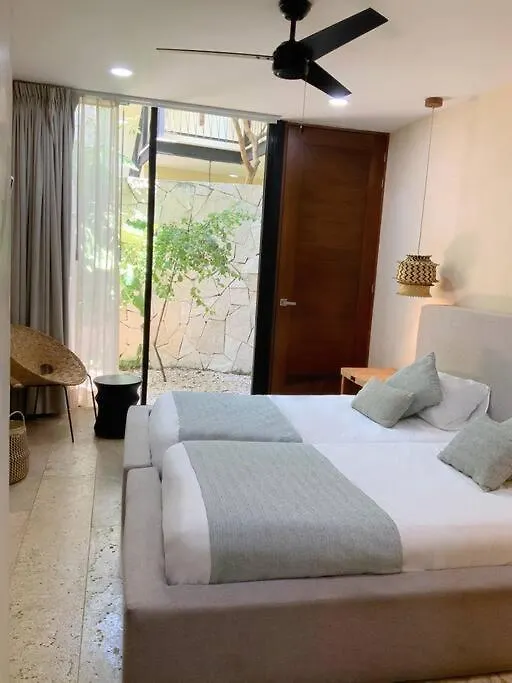 Jungle Bliss 2 Bedroon 2 Bathroom With Private Pool And Jungle Garden. Tulum Apartment